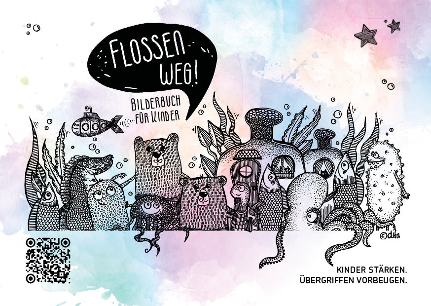 FLOSSEN WEG! Distribution campaign: Book donation 6 copies | Shipping costs already included