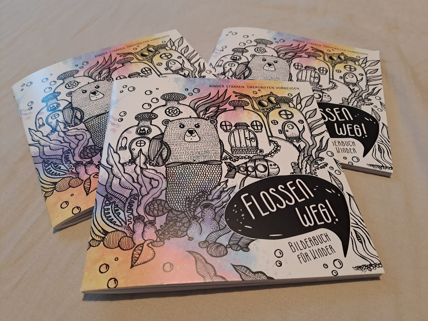 FLOSSEN WEG! Distribution campaign: Book donation 6 copies | Shipping costs already included